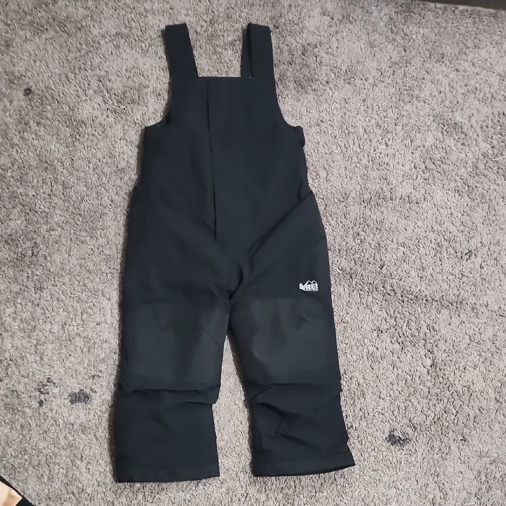 REI Kids Black Overalls